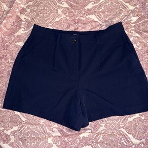 Nautica Women's Dark Blue Bermudas